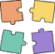 Logo showing puzzle pieces, indicating the “Combination of food items” in the review section