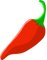 Logo showing a red chili, indicating “Spices” in the review section