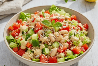 Thumbnail for Mediterranean Quinoa & White Bean Power Salad
